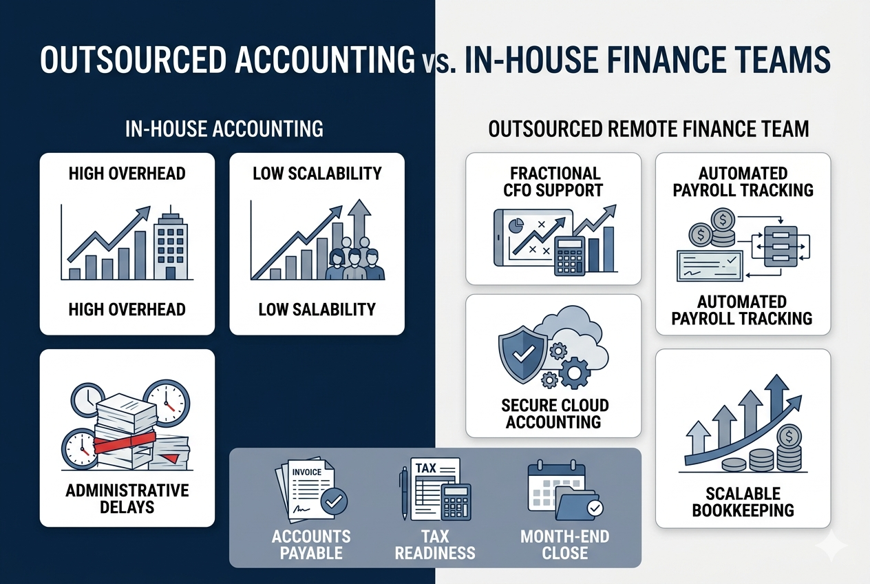 Outsourced Accounting Services for U.S. Startups & CPA Firms